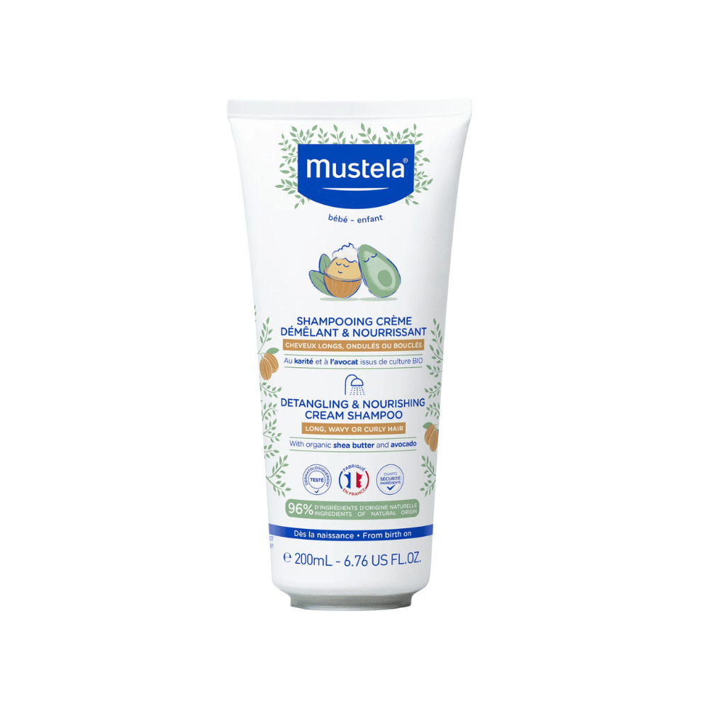 Mustela Detangling & Nourishing Cream Shampoo 200ml- Lillys Pharmacy and Health Store