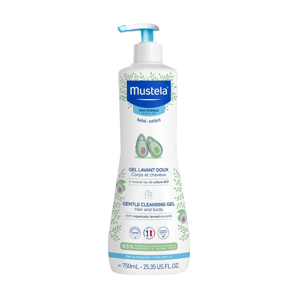 Mustela Gentle Cleansing Gel 750ml- Lillys Pharmacy and Health Store