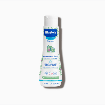 Mustela Multi-Sensory Bubble Bath 200ml- Lillys Pharmacy and Health Store