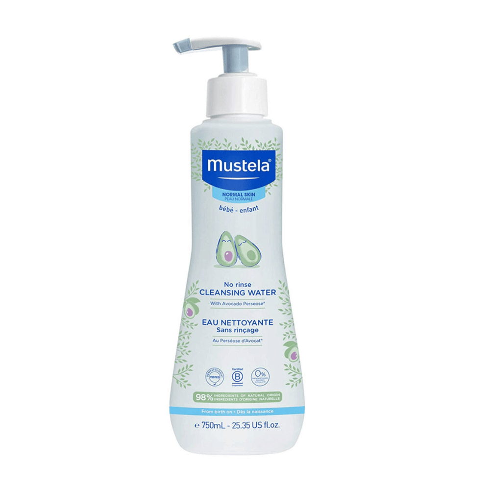 Mustela No-Rinse Cleansing Water 750ml- Lillys Pharmacy and Health Store