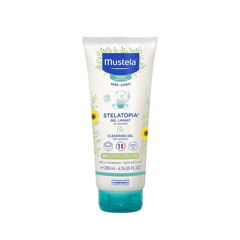 Mustela Stelatopia Cleansing Gel 200ml- Lillys Pharmacy and Health Store