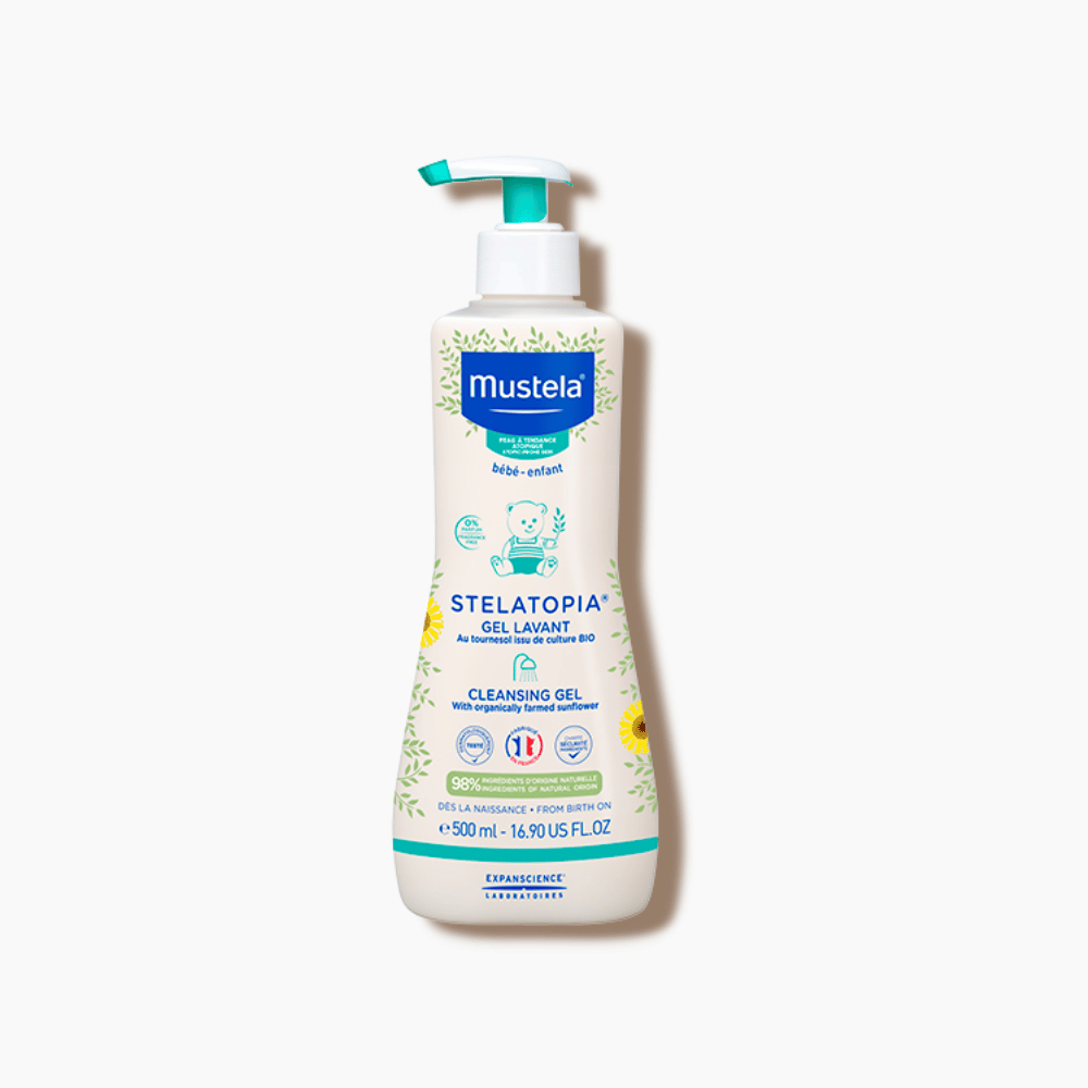 Mustela Stelatopia Cleansing Gel 500ml- Lillys Pharmacy and Health Store