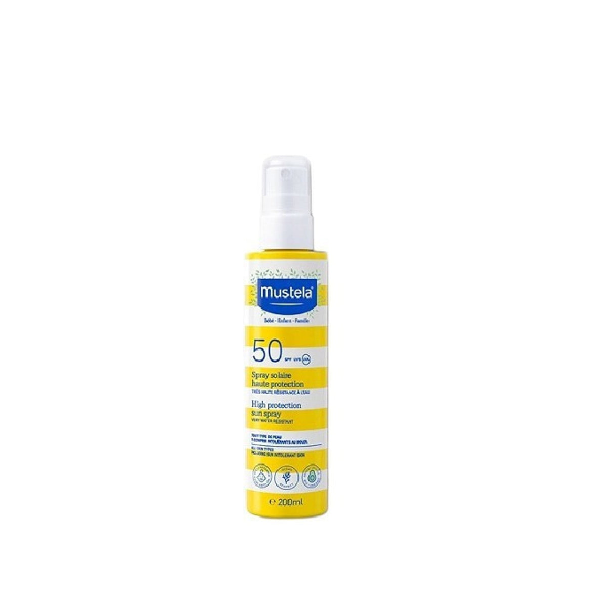 Mustela Sun - Spray Spf 50 200ml- Lillys Pharmacy and Health Store