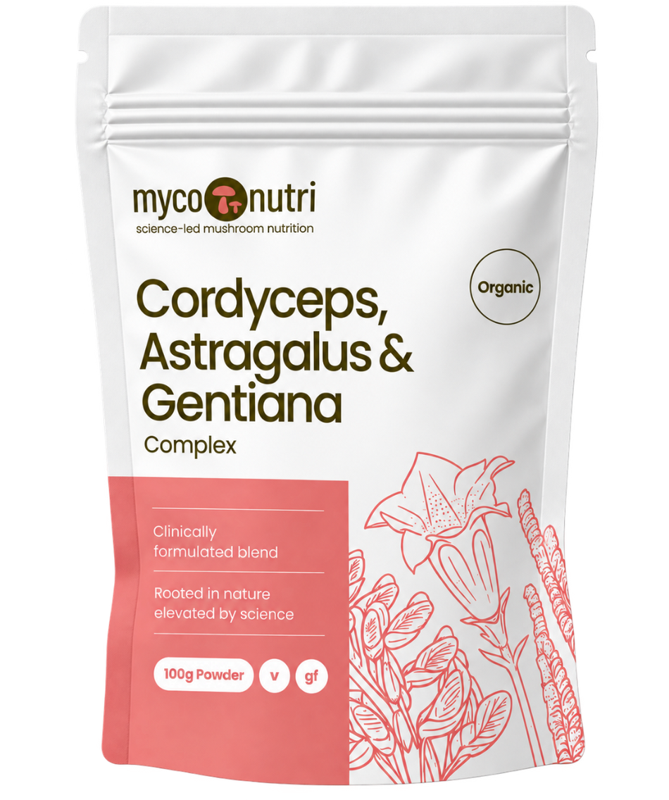 MycoNutri Cordyceps Astragalus & Gentiana Complex Powder 100g- Lillys Pharmacy and Health Store