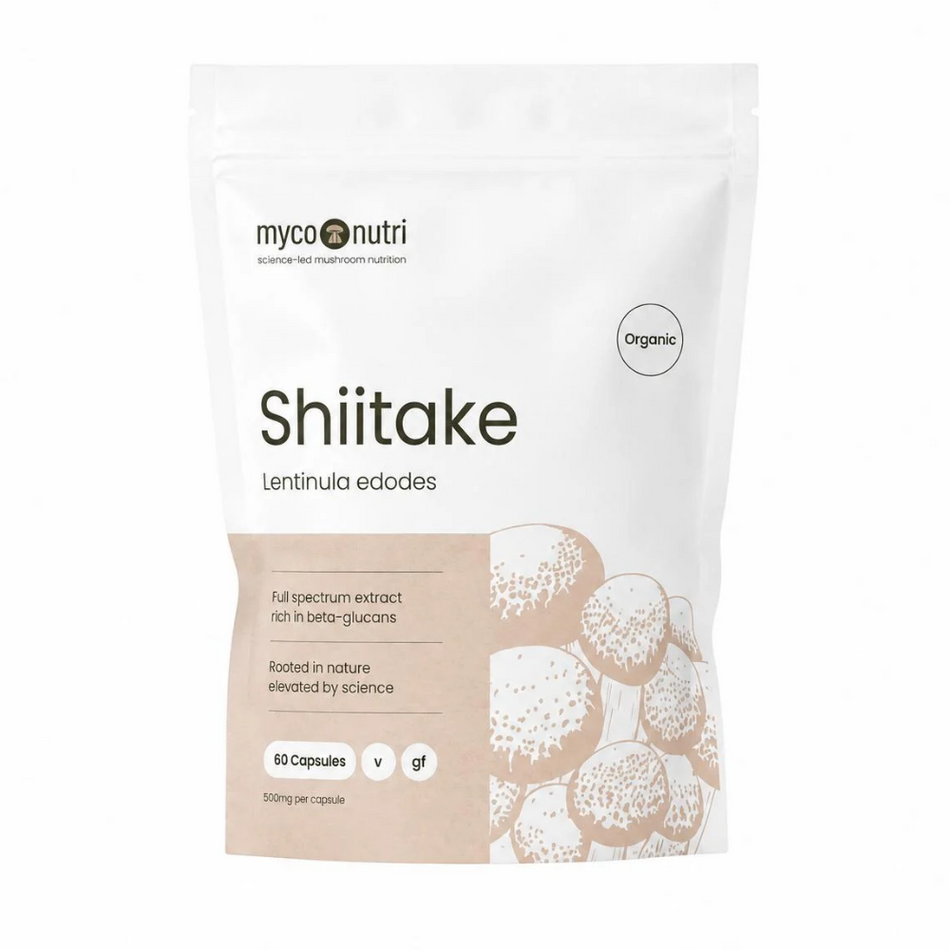 MycoNutri Organic Shiitake Capsules- Lillys Pharmacy and Health Store