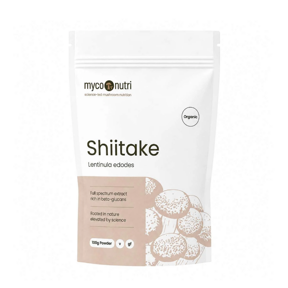 MycoNutri Organic Shiitake Powder 100g- Lillys Pharmacy and Health Store