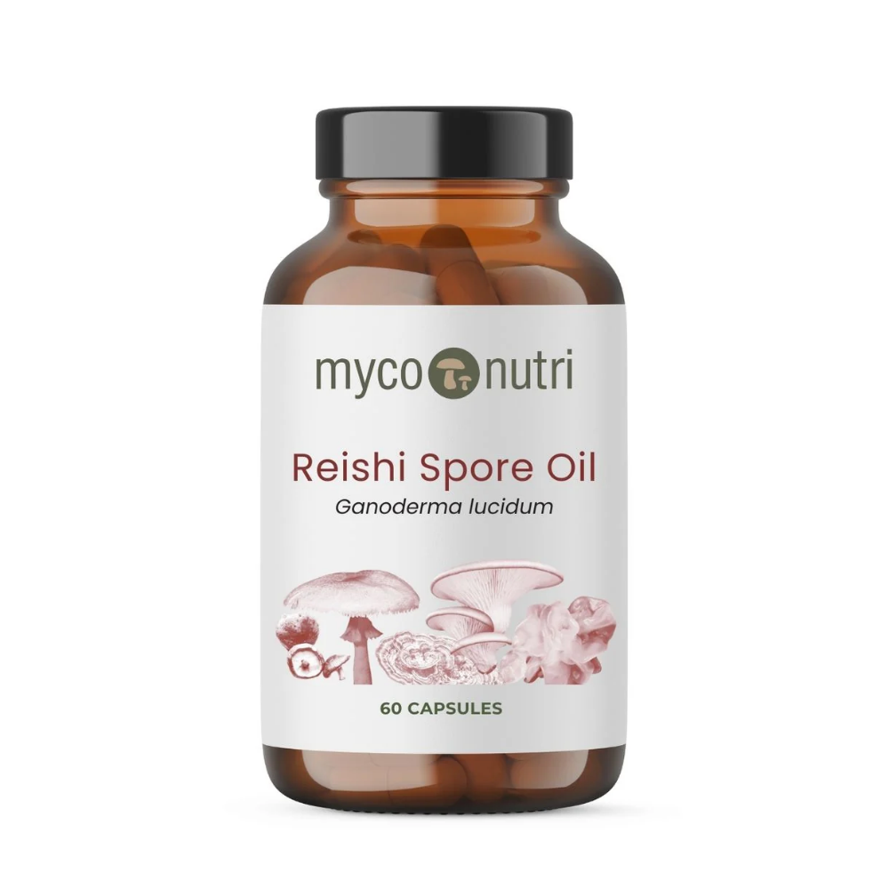 MycoNutri Reishi Spore Oil Capsules- Lillys Pharmacy and Health Store