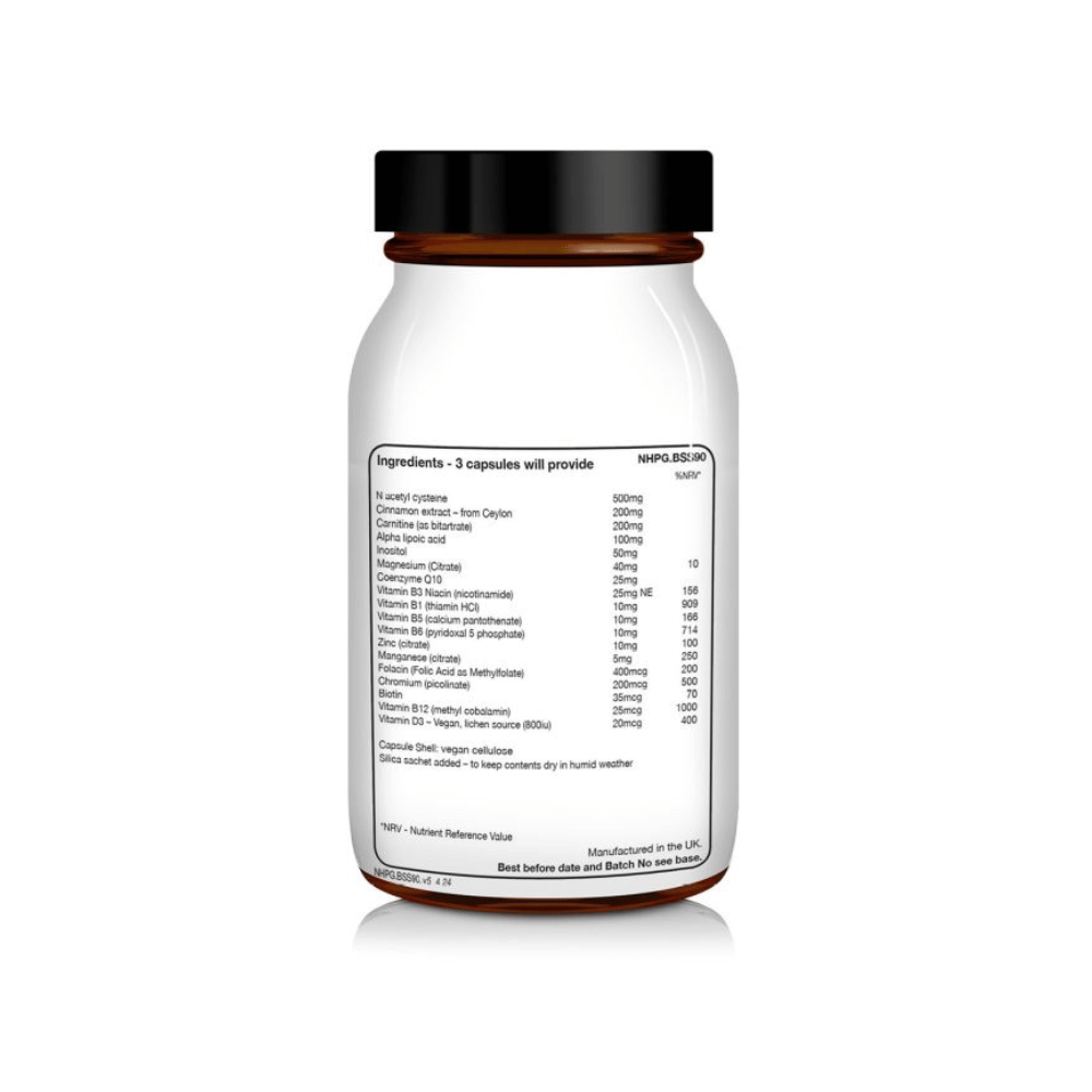 NHP Blood Sugar (Glucose) Support 90's- Lillys Pharmacy and Health Store