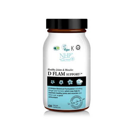 NHP D-Flam Support 60's- Lillys Pharmacy and Health Store