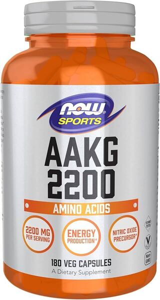 NOW Foods AAKG 2200 - 180 vcaps