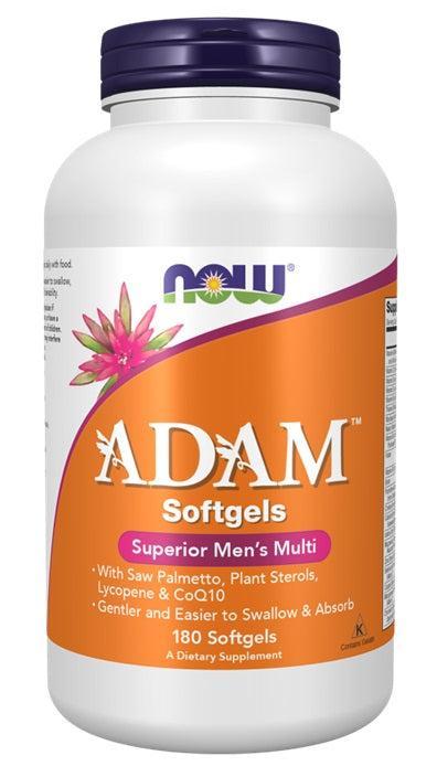 NOW Foods ADAM Multi - Vitamin for Men - 180 softgels - Lilly’s Pharmacy & Health Store