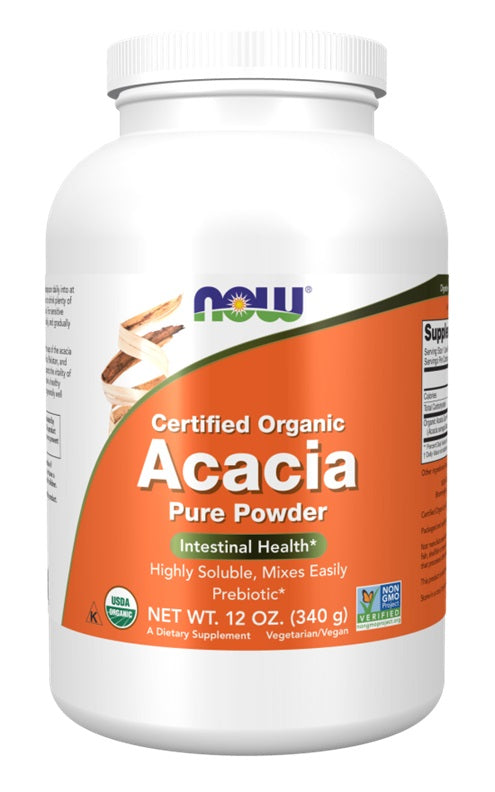 NOW Foods Acacia Pure Powder - 340g - Lilly's Pharmacy