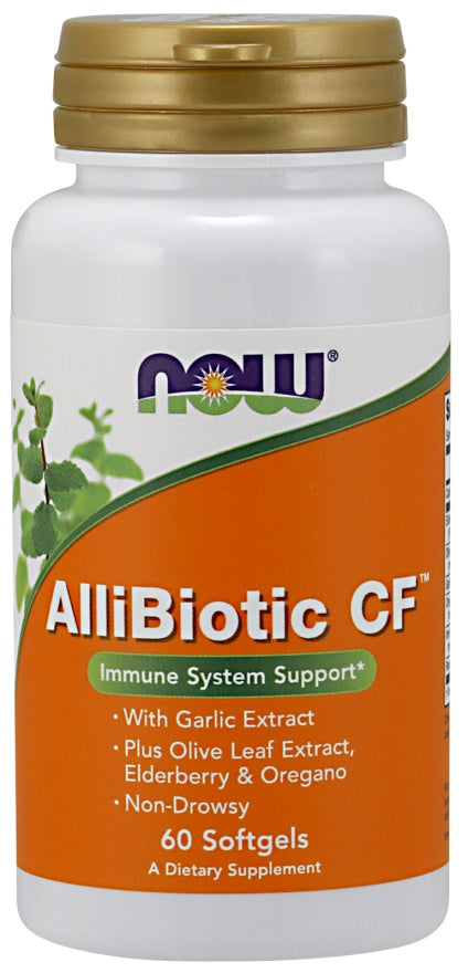 NOW Foods AlliBiotic CF - 60 softgels - Lilly's Pharmacy