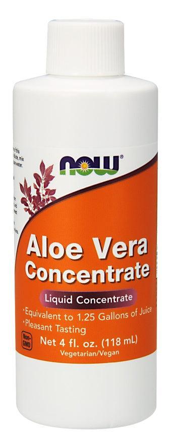NOW Foods Aloe Vera Concentrate - 118 ml. - Lilly's Pharmacy