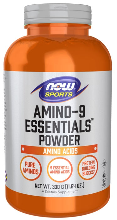 NOW Foods Amino-9 Essentials, Powder - 330g - Lilly's Pharmacy