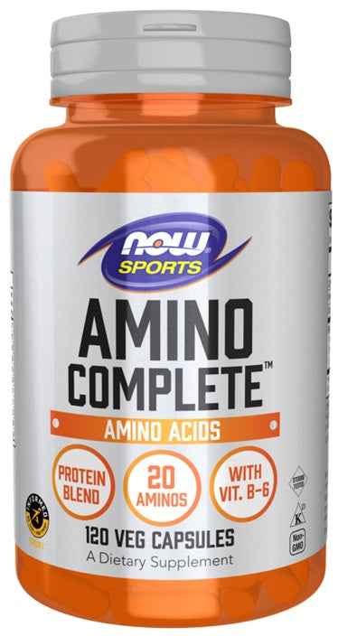 NOW Foods Amino Complete - 120 Vcaps - Lilly's Pharmacy