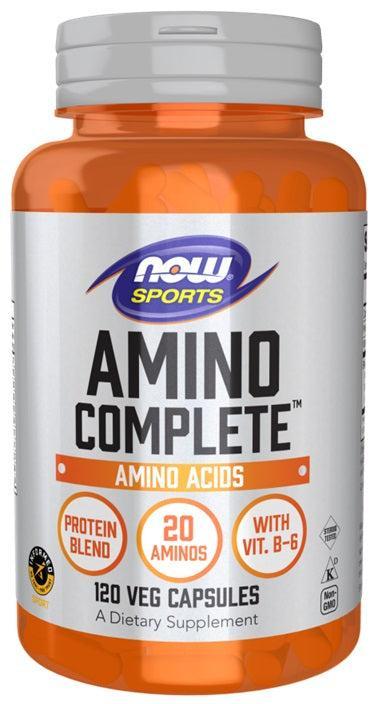 NOW Foods Amino Complete - 120 Vcaps - Lilly's Pharmacy