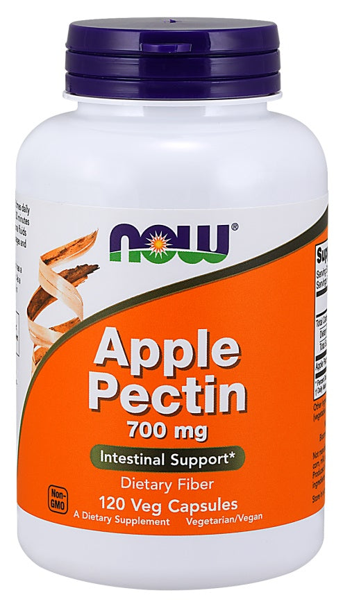 NOW Foods Apple Pectin, 700mg - 120 Vcaps - Lilly's Pharmacy