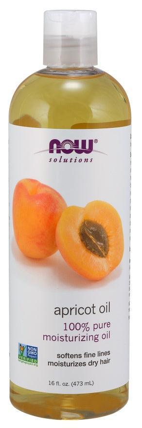 NOW Foods Apricot Oil - 473 ml. - Lilly’s Pharmacy & Health Store