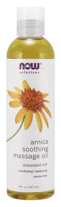 NOW Foods Arnica Soothing Massage Oil - 237 ml. - Lilly's Pharmacy