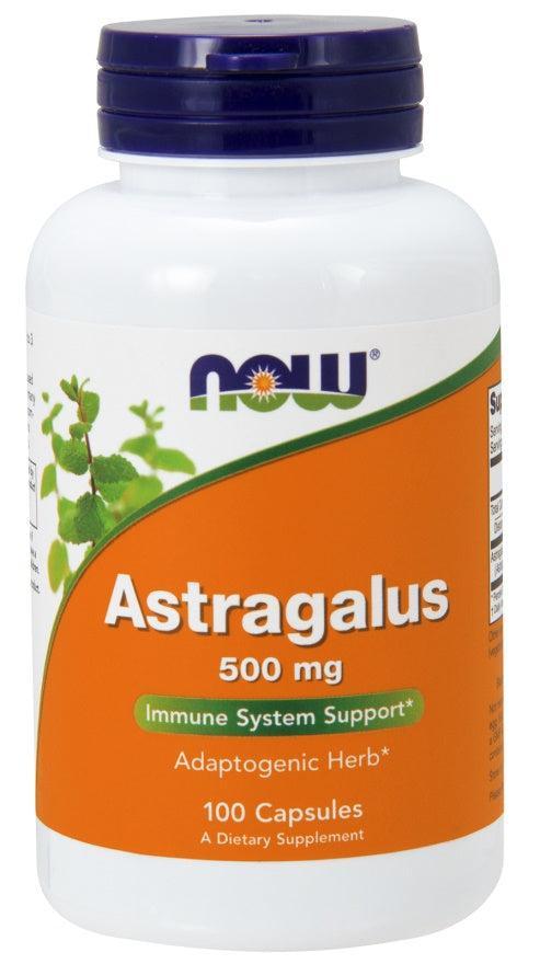 NOW Foods Astragalus, 500mg - 100 Caps - Lilly's Pharmacy