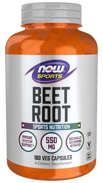 NOW Foods Beet Root Capsules - 180 Vcaps - Lilly's Pharmacy