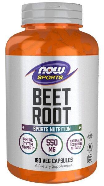 NOW Foods Beet Root Capsules - 180 Vcaps - Lilly's Pharmacy