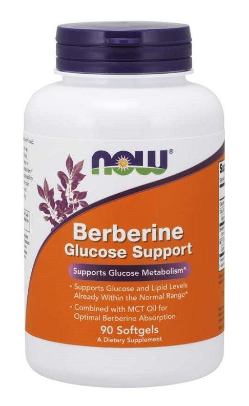 NOW Foods Berberine Glucose Support - 90 softgels - Lilly’s Pharmacy & Health Store