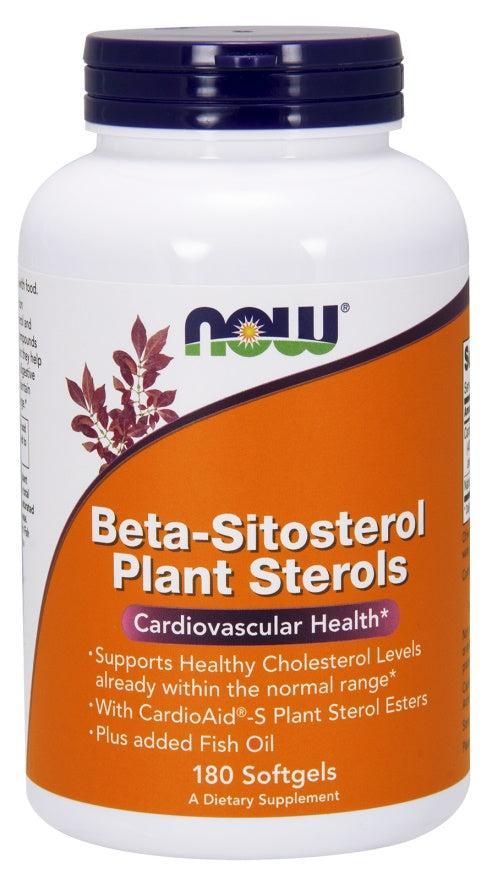 NOW Foods Beta - Sitosterol Plant Sterols - 180 softgels - Lilly’s Pharmacy & Health Store