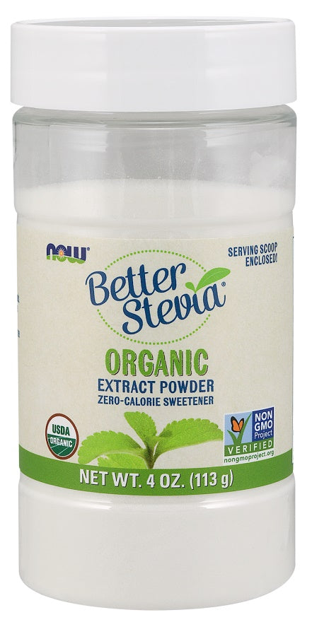 NOW Foods Better Stevia Extract Powder - 113g - Lilly's Pharmacy