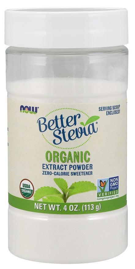 NOW Foods Better Stevia Extract Powder - 113g - Lilly's Pharmacy