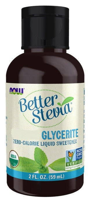 NOW Foods Better Stevia Glycerite - 59 ml. - Lilly's Pharmacy