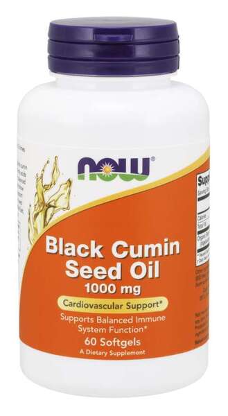 NOW Foods Black Cumin Seed Oil - 60 softgels - Lilly's Pharmacy