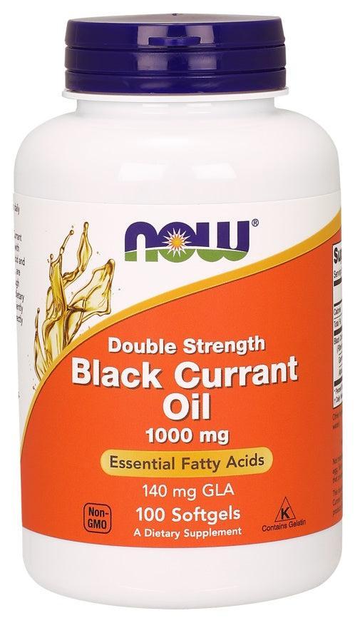 NOW Foods Black Currant Oil, 1000mg - 100 softgels - Lilly’s Pharmacy & Health Store