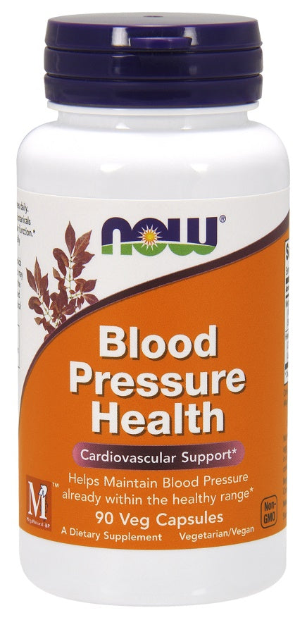 NOW Foods Blood Pressure Health - 90 Vcaps - Lilly's Pharmacy