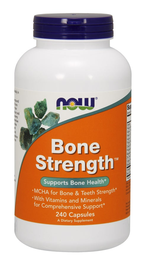 NOW Foods Bone Strength - 240 Caps - Lilly's Pharmacy