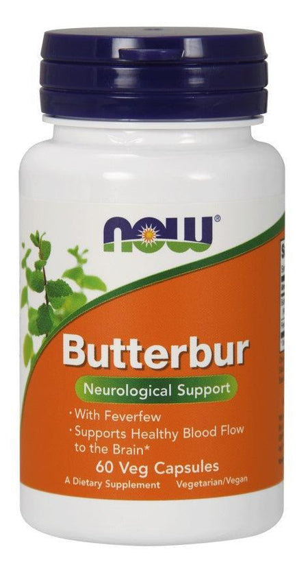 NOW Foods Butterbur - 60 vcaps - Lilly’s Pharmacy & Health Store