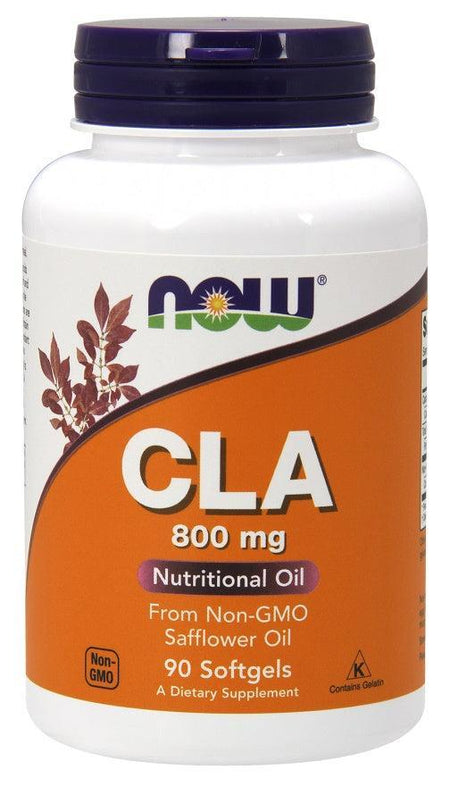 NOW Foods CLA, 800mg - 90 softgels- Lillys Pharmacy and Health Store