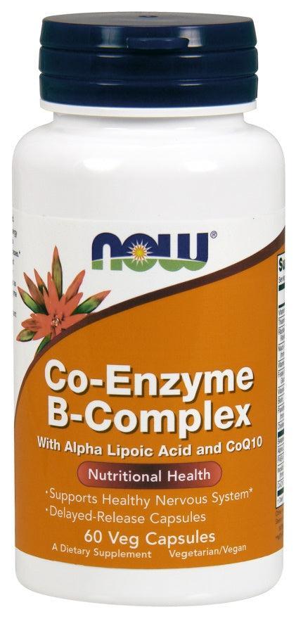 NOW Foods Co-Enzyme B-Complex - 60 vcaps- Lillys Pharmacy and Health Store