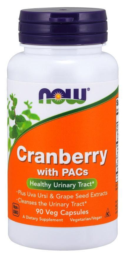 NOW Foods Cranberry with PACs - 90 vcaps- Lillys Pharmacy and Health Store
