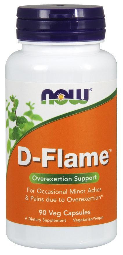 NOW Foods D-Flame - 90 vcaps- Lillys Pharmacy and Health Store