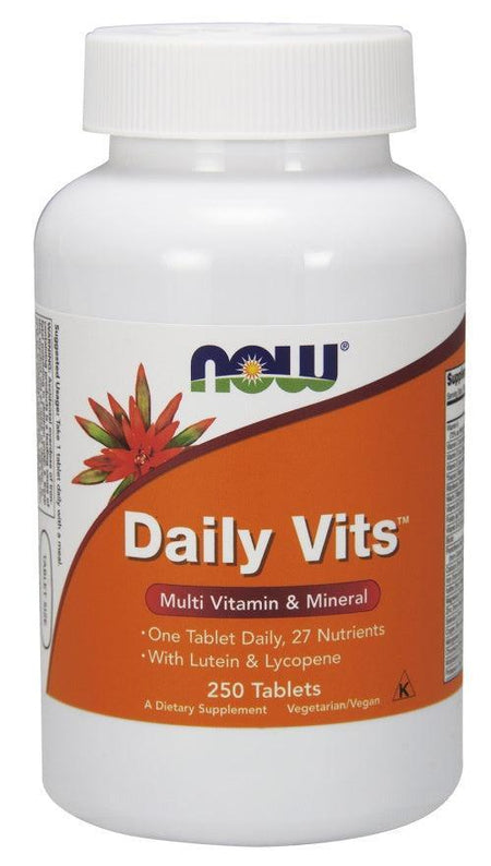 NOW Foods Daily Vits - 250 tabs- Lillys Pharmacy and Health Store