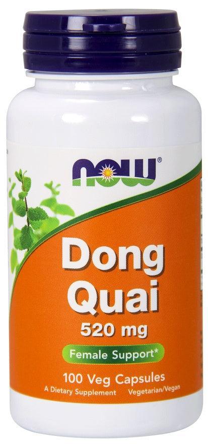 NOW Foods Dong Quai, 520mg - 100 vcaps- Lillys Pharmacy and Health Store