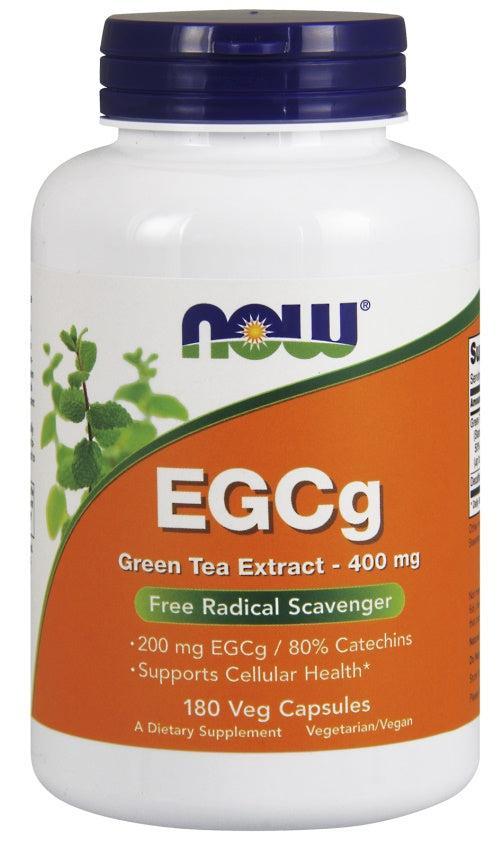 NOW Foods EGCg Green Tea Extract, 400mg - 180 vcaps- Lillys Pharmacy and Health Store