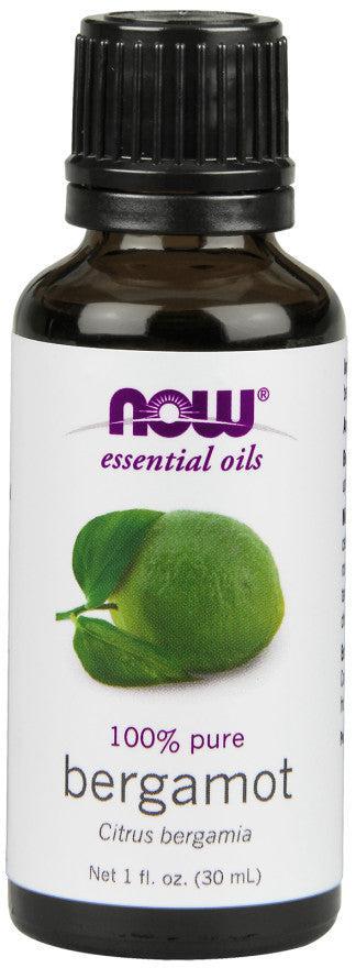NOW Foods Essential Oil, Bergamot Oil - 30 ml.- Lillys Pharmacy and Health Store
