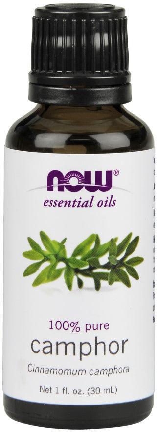 NOW Foods Essential Oil, Camphor Oil - 30 ml.- Lillys Pharmacy and Health Store