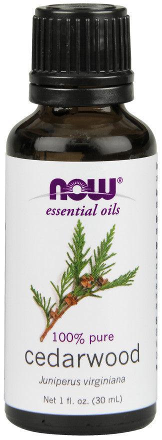 NOW Foods Essential Oil, Cedarwood Oil - 30 ml.- Lillys Pharmacy and Health Store
