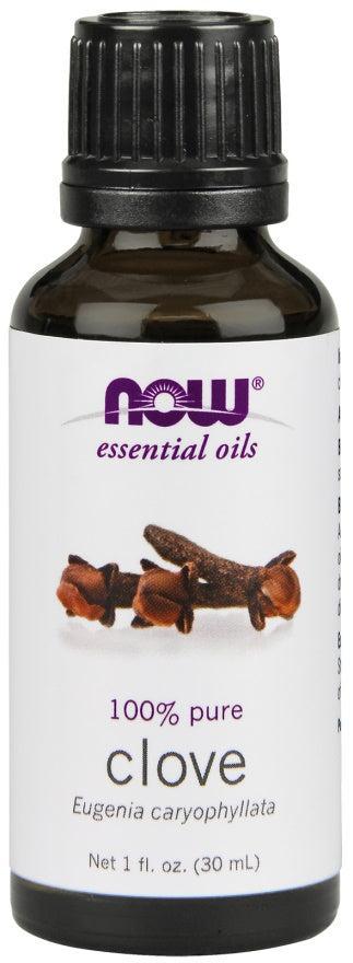 NOW Foods Essential Oil, Clove Oil - 30 ml.- Lillys Pharmacy and Health Store