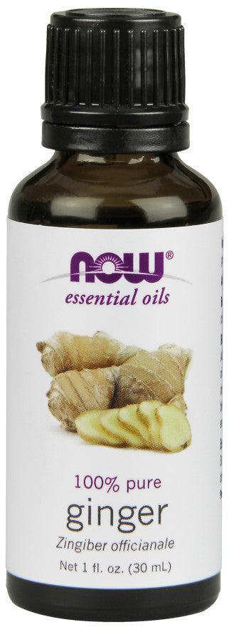NOW Foods Essential Oil, Ginger Oil - 30 ml.- Lillys Pharmacy and Health Store