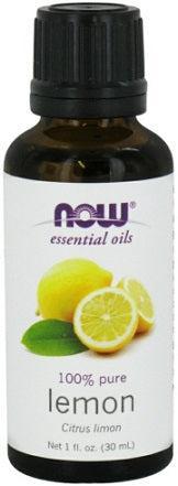 NOW Foods Essential Oil, Lemon Oil - 30 ml.- Lillys Pharmacy and Health Store